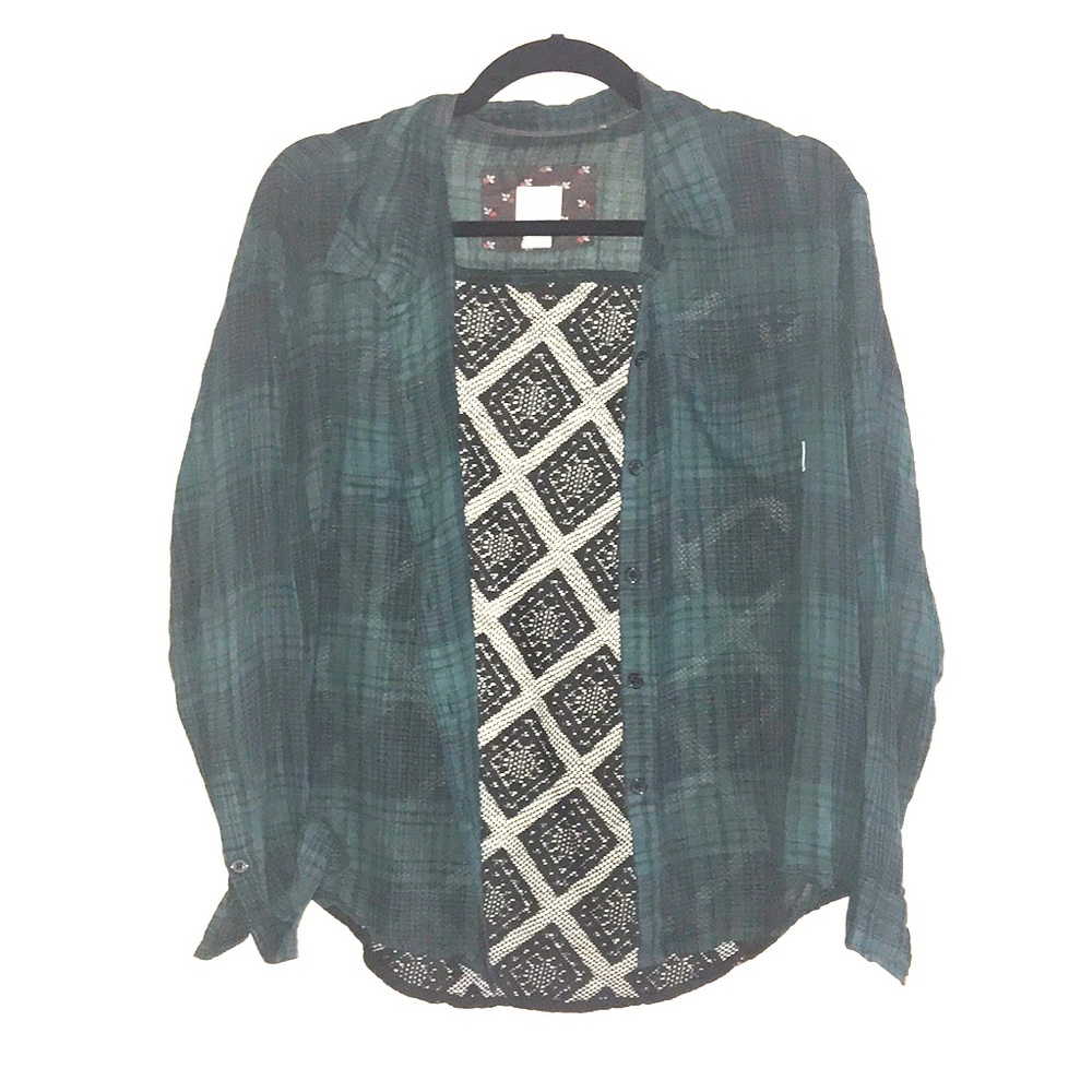 Element flannel blouse